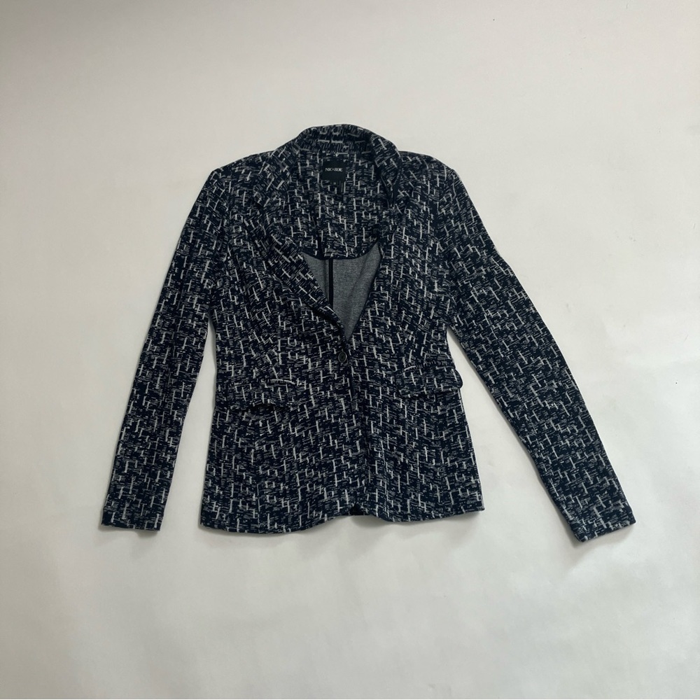 NIC + ZOE tee shirt material thick blazer - Picture 1 of 6